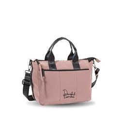 Bolso de mano Devota & Lomba rosa Peach - Imagen 2