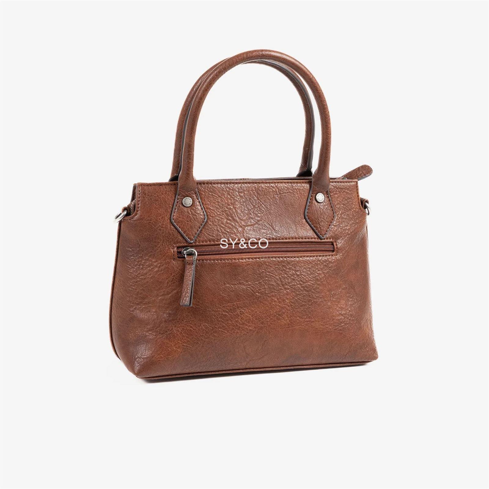 Bolso de mano Matties New Classic marron - Imagen 2