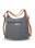 Bolso-mochila nylon Devota&Lomba Border gris - Imagen 2