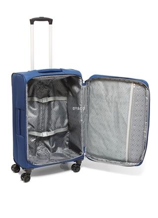 Maleta cabina 4 ruedas extensible Gladiator 3D negro 55CM - Imagen 2