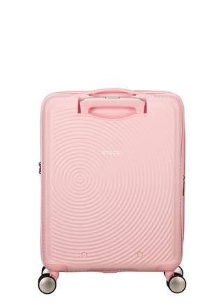 Maleta cabina American Tourister Soundbox rosa pastel 55cm extensible - Imagen 2