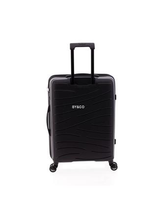 Maleta grande Gladiator Flow expansible negro 74cm - Imagen 2