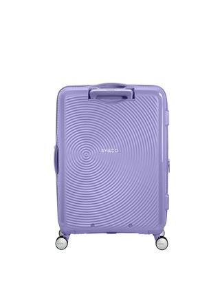 Maleta mediana American Tourister Soundbox lavanda 67cm extensible - Imagen 2