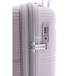 Maleta mediana Gladiator Bionic 4 ruedas extensible beige - Imagen 2