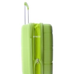 Maleta mediana Gladiator Bionic 4 ruedas extensible verde claro - Imagen 2