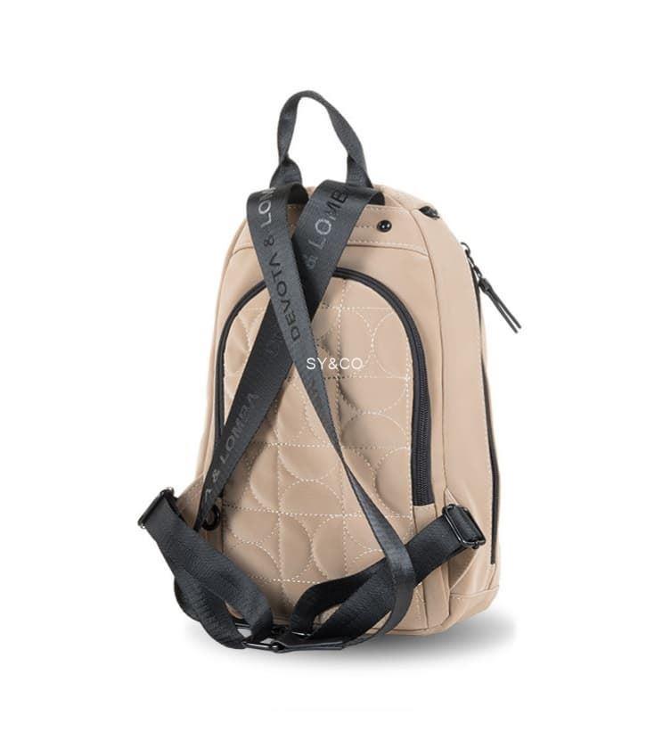 Mochila antirrobo Devota&Lomba Deco taupe - Imagen 2