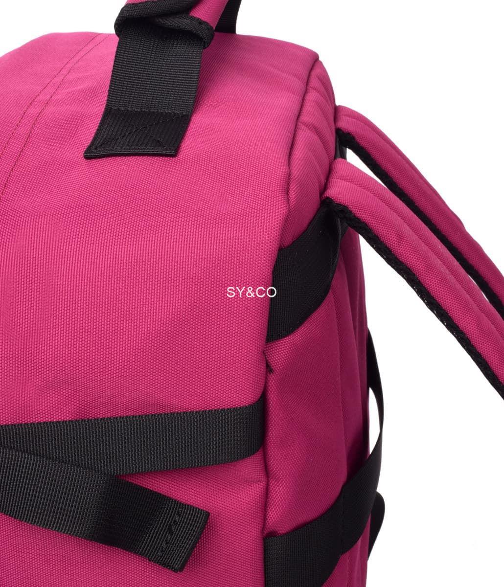 Mochila de viaje KCB apta Vueling (30x40x20) fucsia - Imagen 5