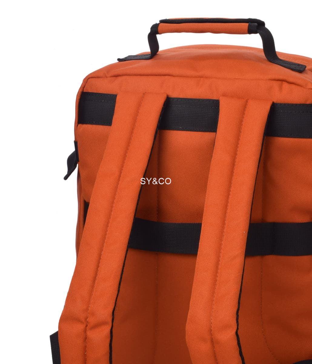 Mochila de viaje KCB apta Vueling (30x40x20) naranja - Imagen 6