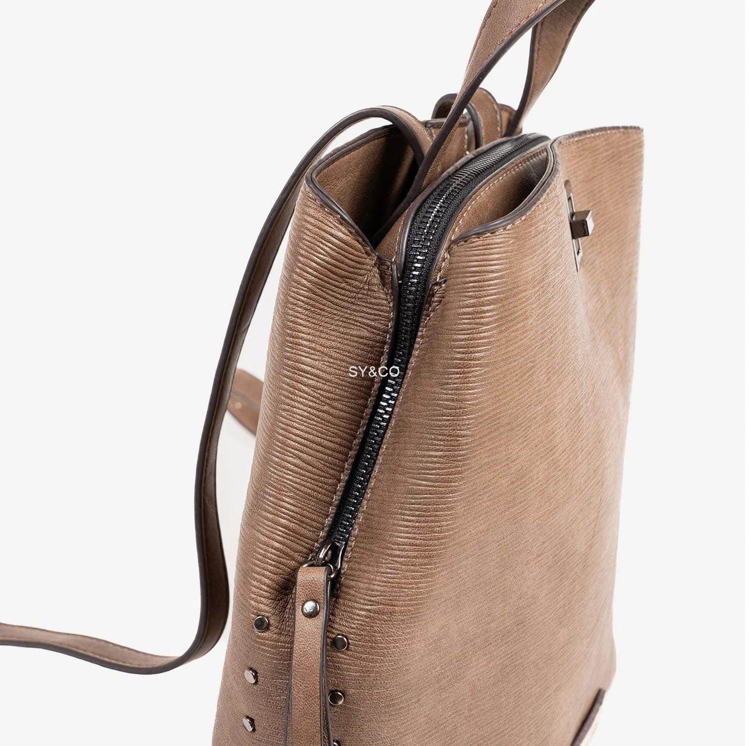 Mochila triple compartimento Matties Alamo taupe - Imagen 2